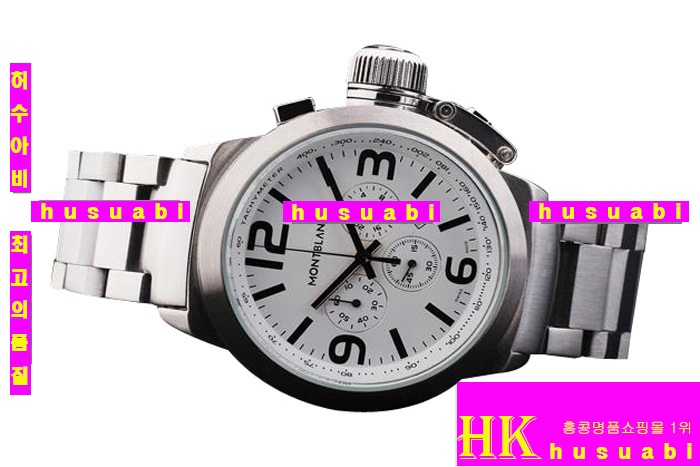  αð Replica MontBlanc Japanese Quartz Movement White Dial Stainless Steel Men. YC00-049