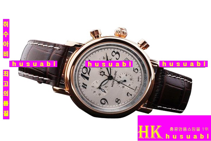 ������ MontBlanc ���ڸ�ǰ ���׽ð� Replica MontBlanc Automatic Movement Black Leather Strap Stainless Steel Men . YC00-010
