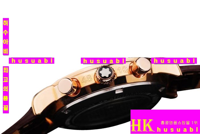 ������ MontBlanc ���ڸ�ǰ ���׽ð� Replica MontBlanc Automatic Movement Black Leather Strap Stainless Steel Men . YC00-010